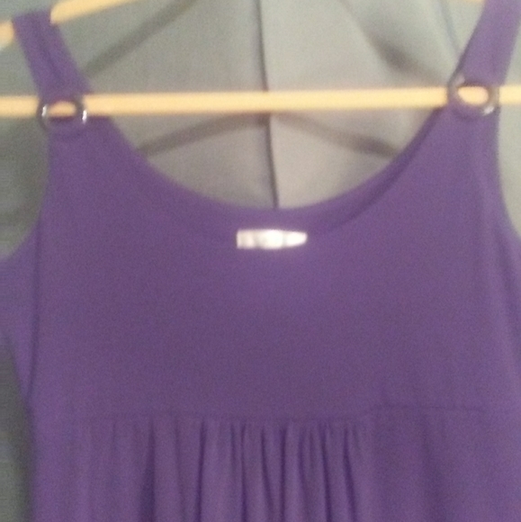 Black A-frame tank dress - Picture 2 of 4